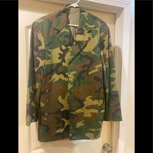 Mens camouflage jacket